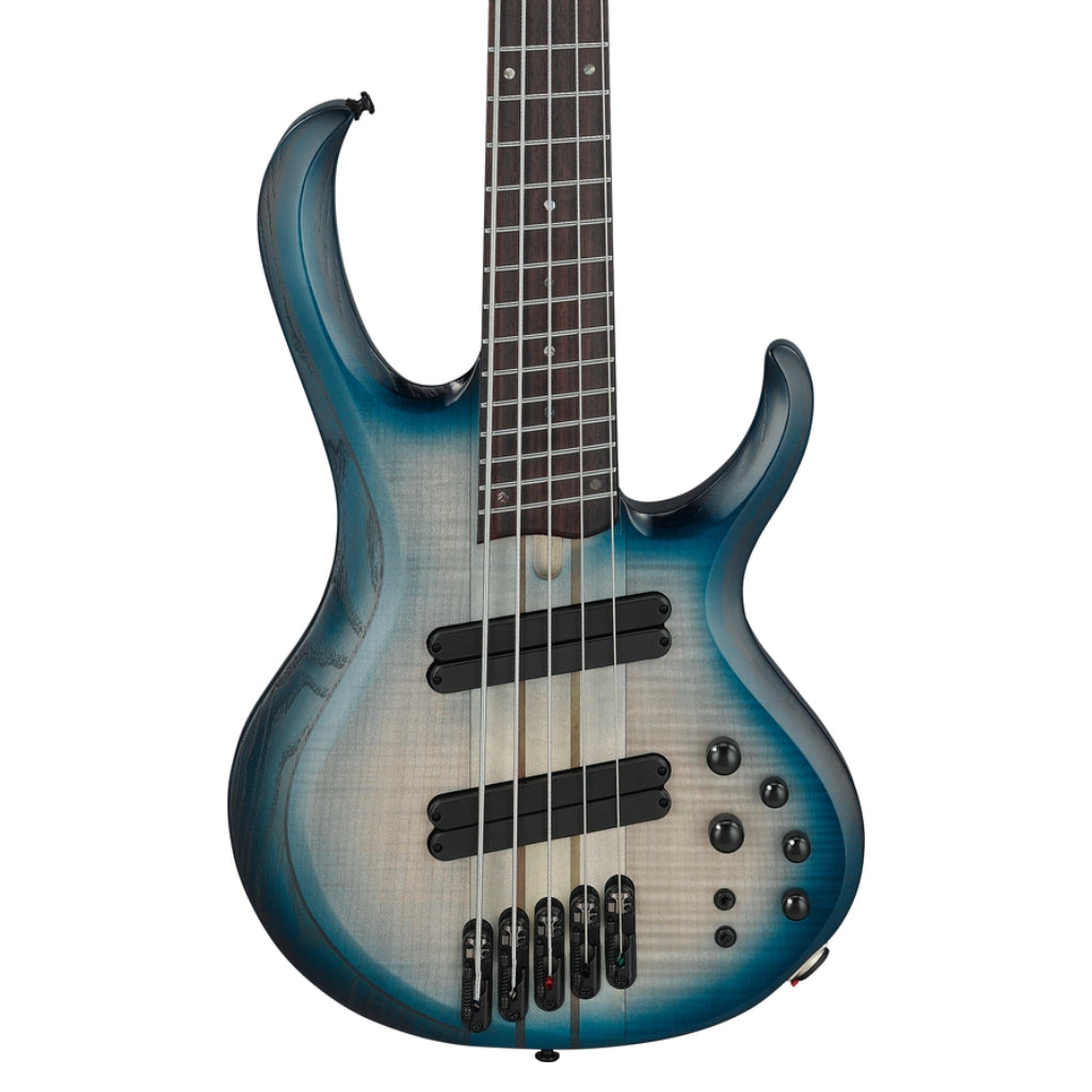 Ibanez - BTB705LMCTL - 5 String Electric Bass Guitar Cosmic Blue Starburst Low Gloss