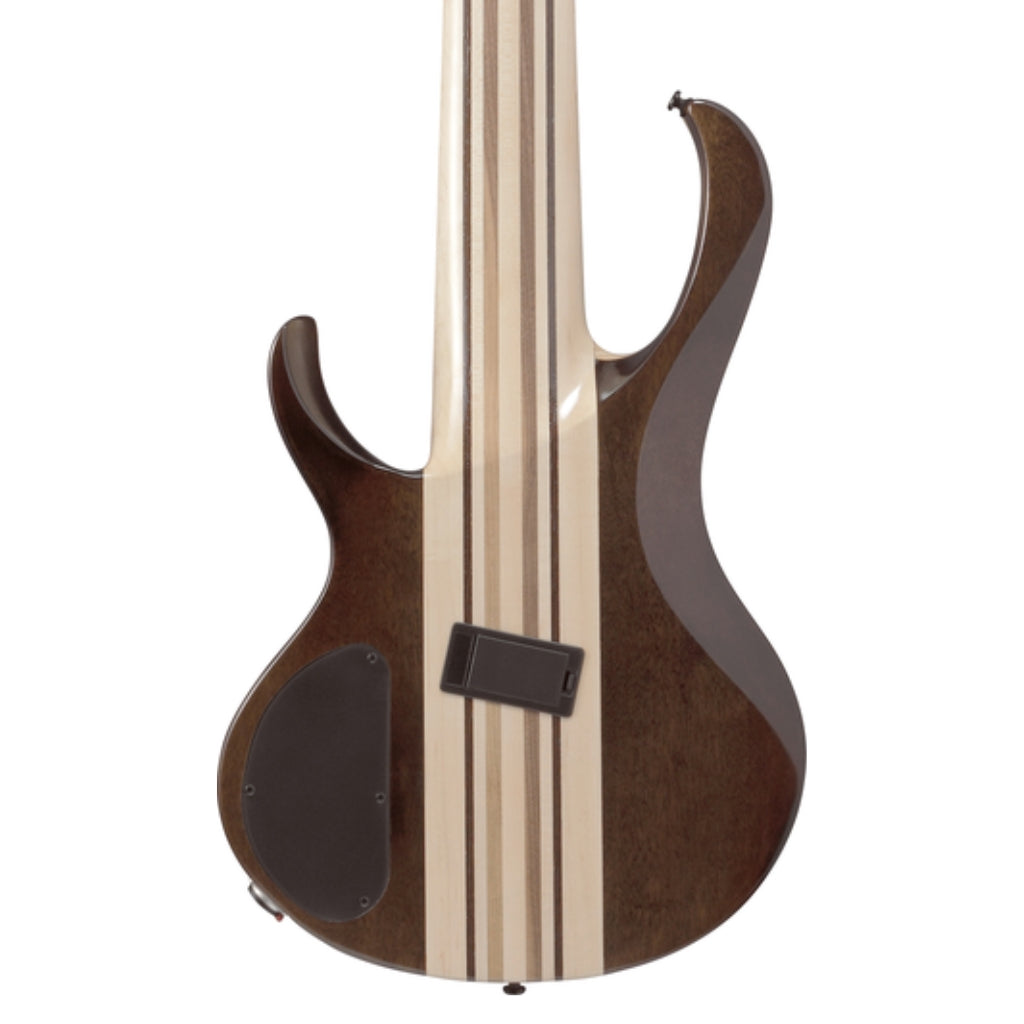 Ibanez - BTB7MSNML - 7 String Electric Bass Guitar Natural Mocha Low Gloss