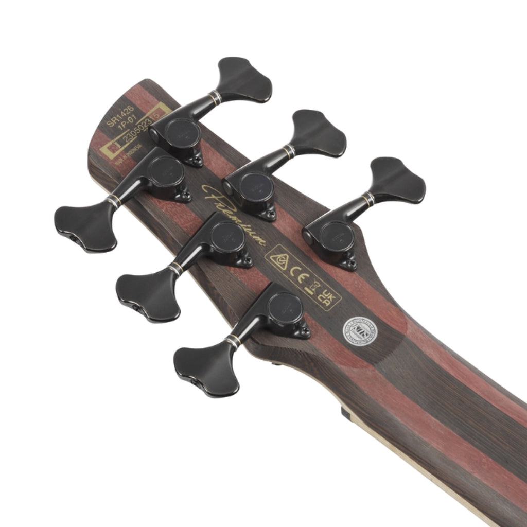 Ibanez - SR1426BCGL - 6 String Electric Bass Guitar Caribbean Green Low Gloss