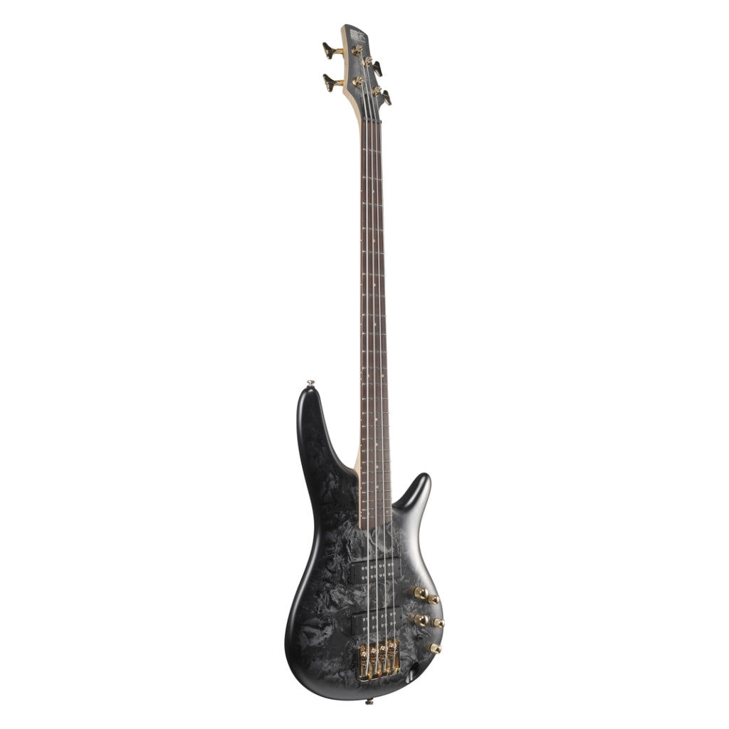 Ibanez - SR300EDXBZM - 4 String Electric Bass Guitar Black Ice Frozen Matte