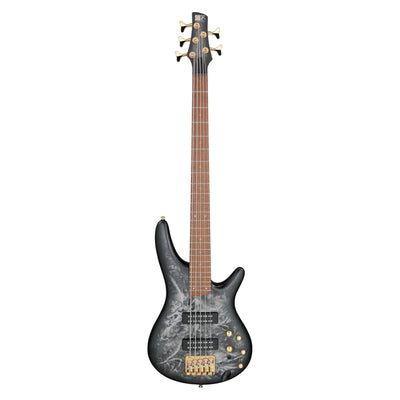 Ibanez - SR305EDXBZM - 5 String Electric Bass Guitar Black Ice Frozen Matte