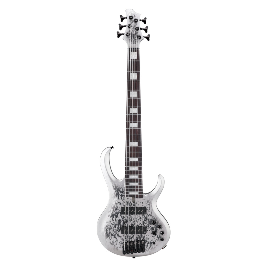 Ibanez BTB25TH6SLM 6 String Electric Bass Guitar Silver Blizzard Matte
