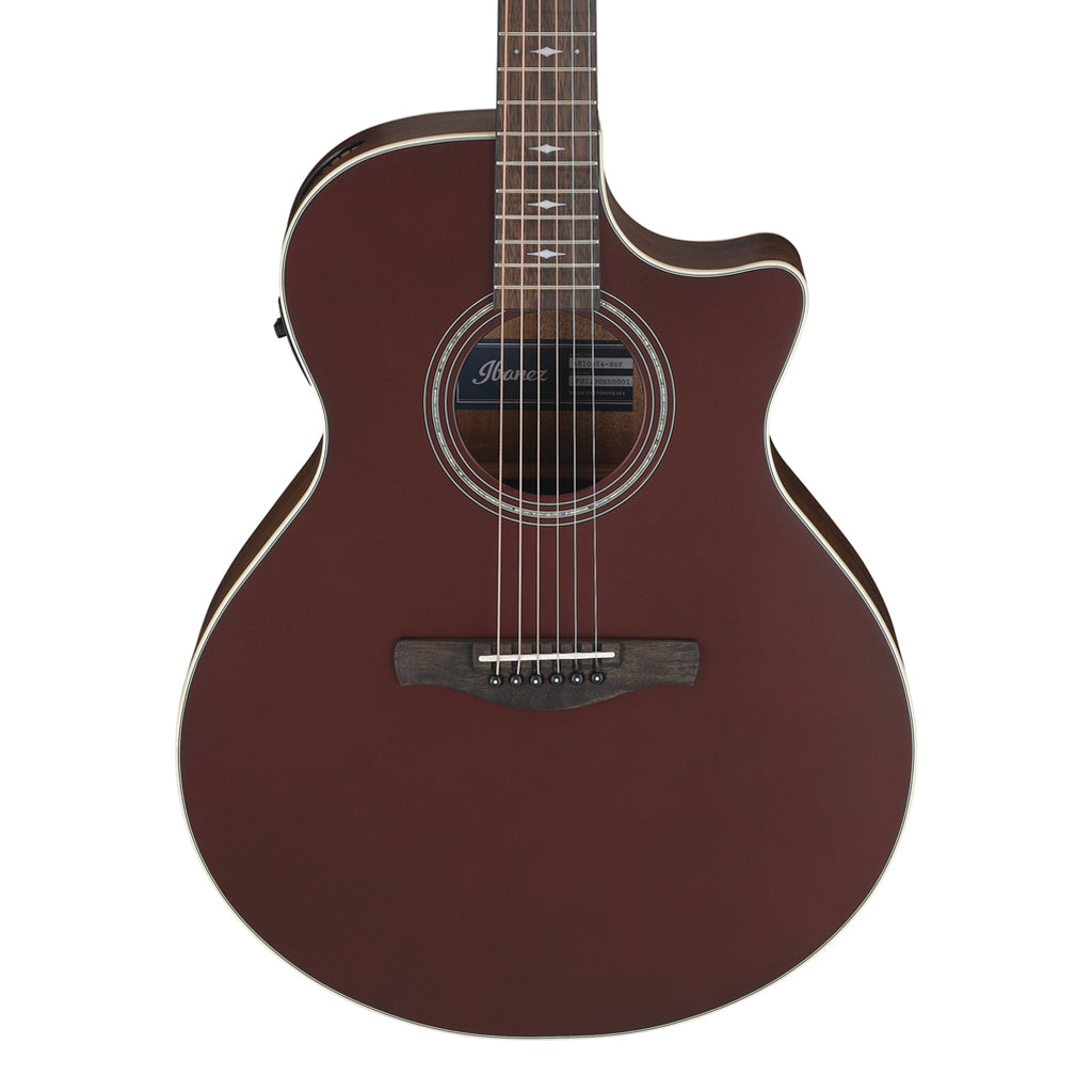 Ibanez AE100BUF Electro Acoustic Guitar Burgundy Flat