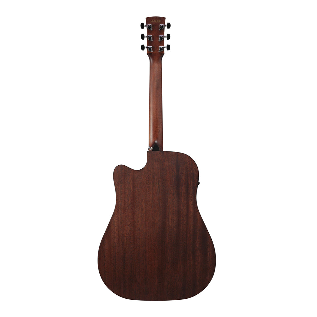 Ibanez AW247CEWKH Electro Acoustic Guitar Weathered Black Open Pore Top Open Pore Natural Back and Sides
