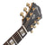 Ibanez AE390NTA Electro Acoustic Guitar Natural High Gloss Top Aqua Blue High Gloss Back and Sides