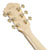 Ibanez AE390NTA Electro Acoustic Guitar Natural High Gloss Top Aqua Blue High Gloss Back and Sides