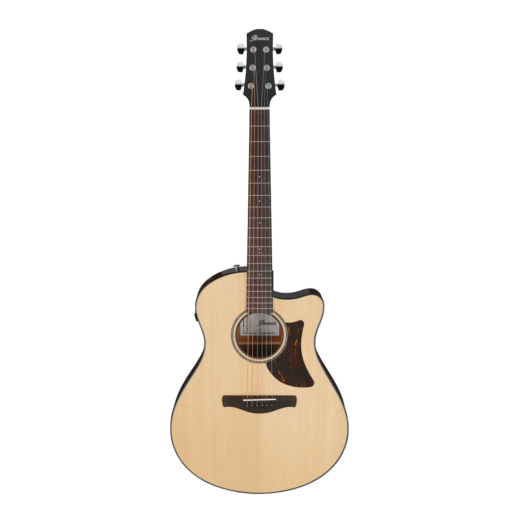 Ibanez AAM300CE Electro Acoustic Guitar Natural High Gloss