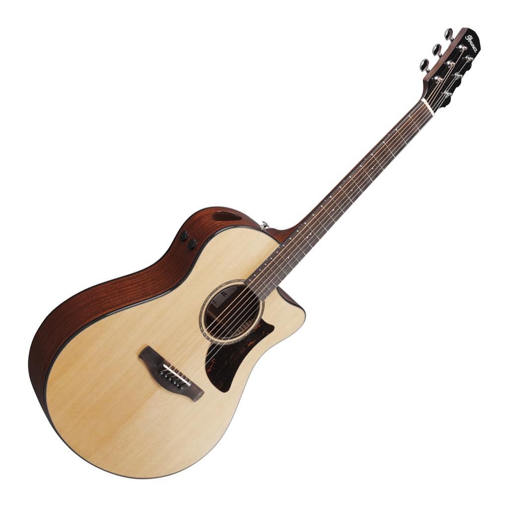 Ibanez AAM300CE Electro Acoustic Guitar Natural High Gloss