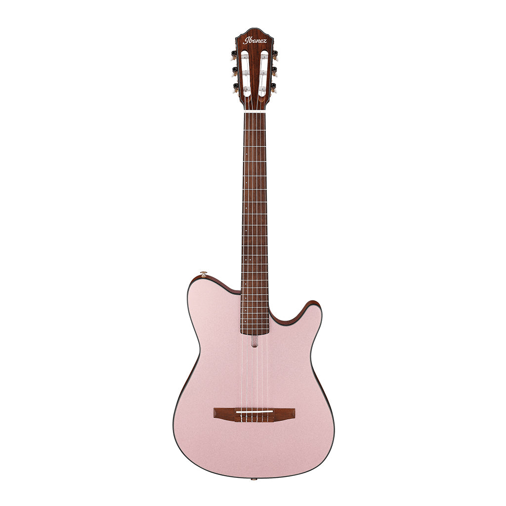 Ibanez FRH10N Rose Gold Metallic Flat Nylon String Guitar