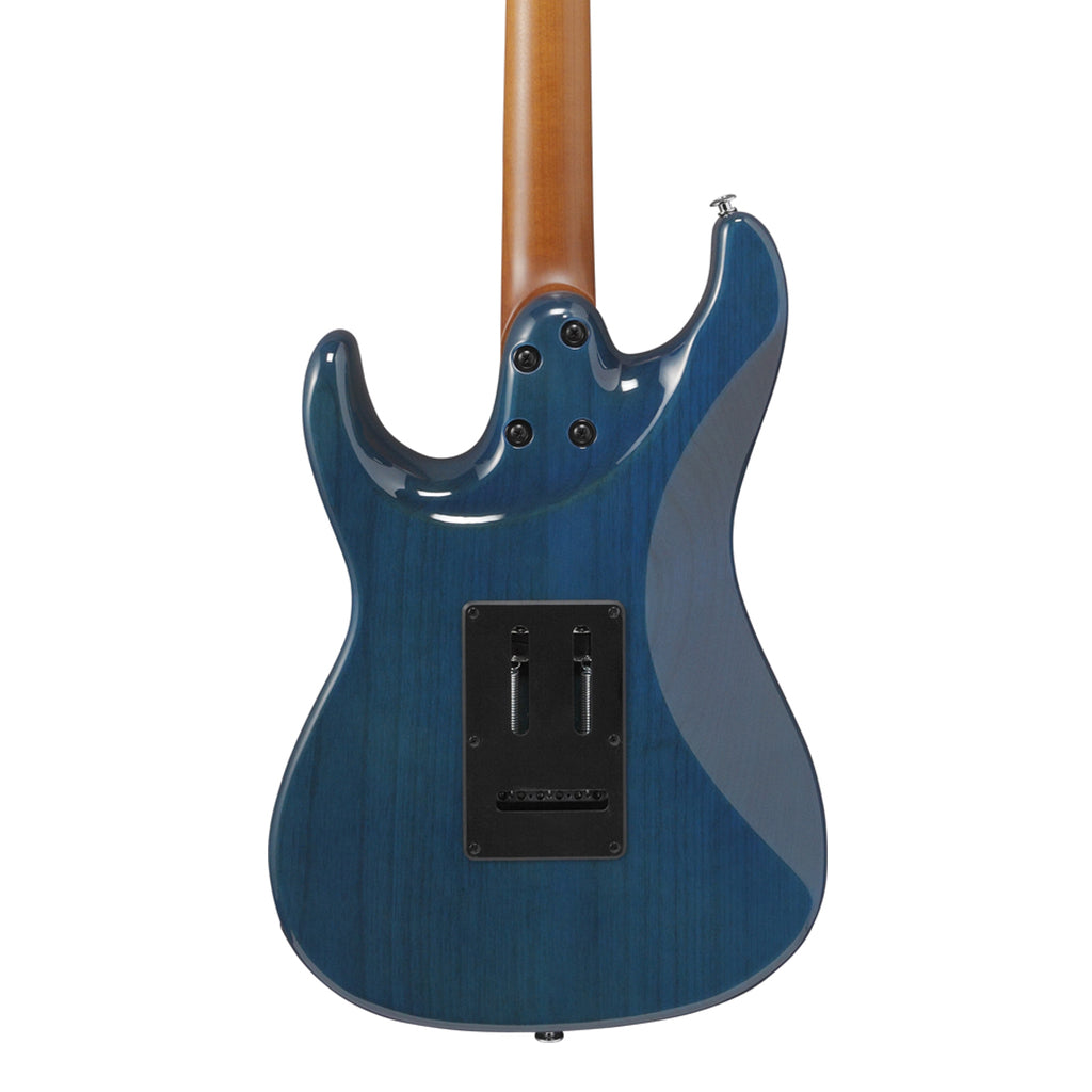 Ibanez AZ22S1F Flamed Maple Top with Jatoba Fretboard Transparent Turquoise Burst