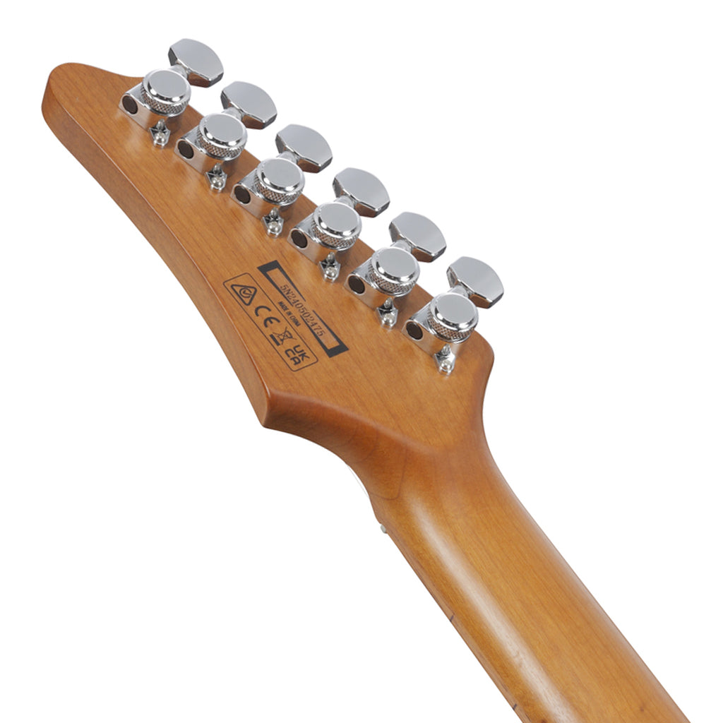 Ibanez AZ22S1F Flamed Maple Top with Jatoba Fretboard Transparent Turquoise Burst