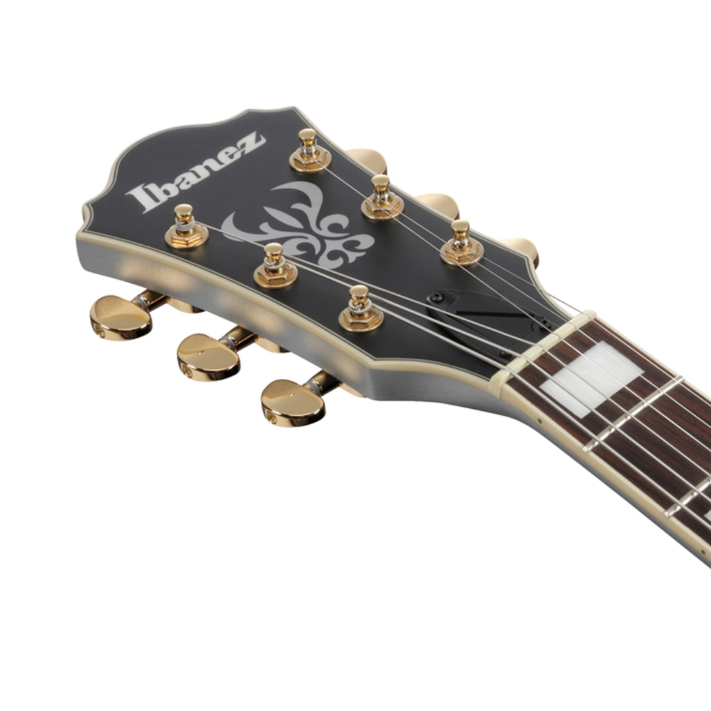 Ibanez - AS73G Electric Guitar - Moonstone Silver Flat