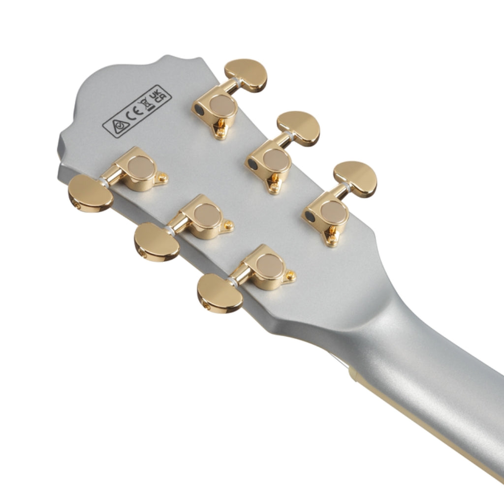 Ibanez - AS73G Electric Guitar - Moonstone Silver Flat