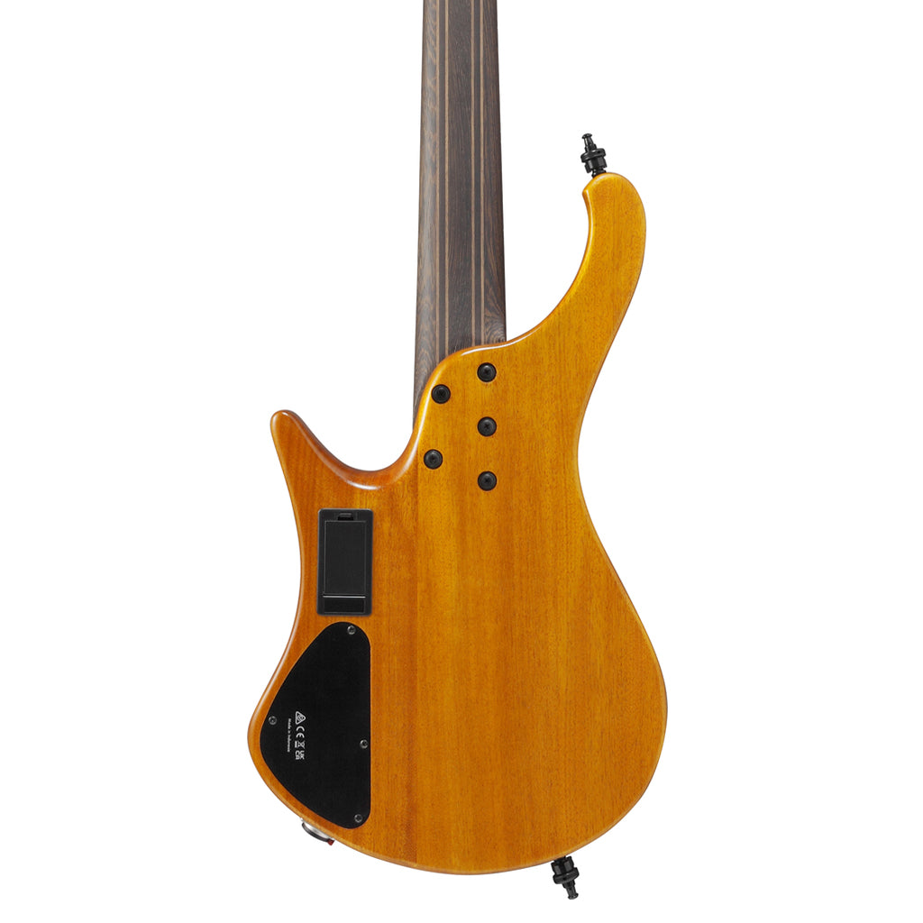 Ibanez EHB1135MS Silver Wave Black Low Gloss 5 String Electric Bass with Gig bag