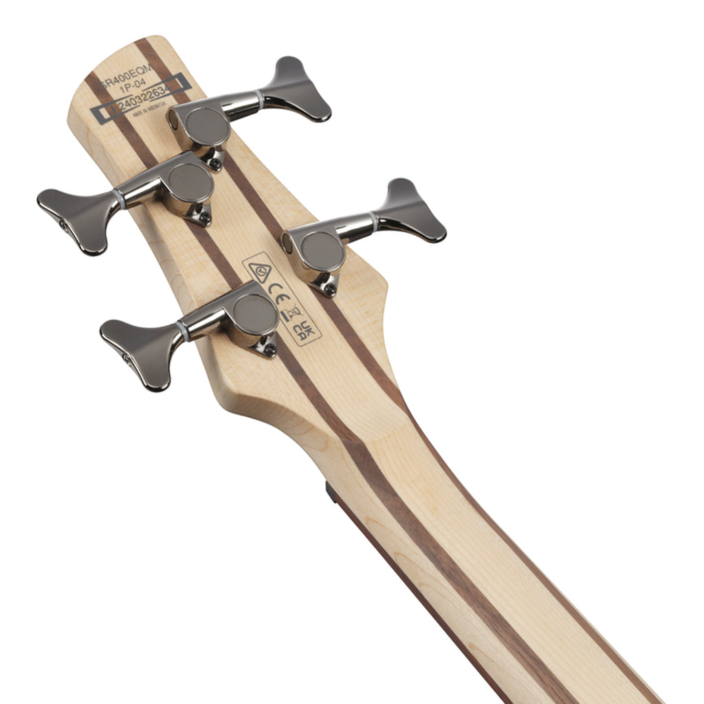 Ibanez SR400EQM Stained Cosmic Blue Starburst Electric Bass