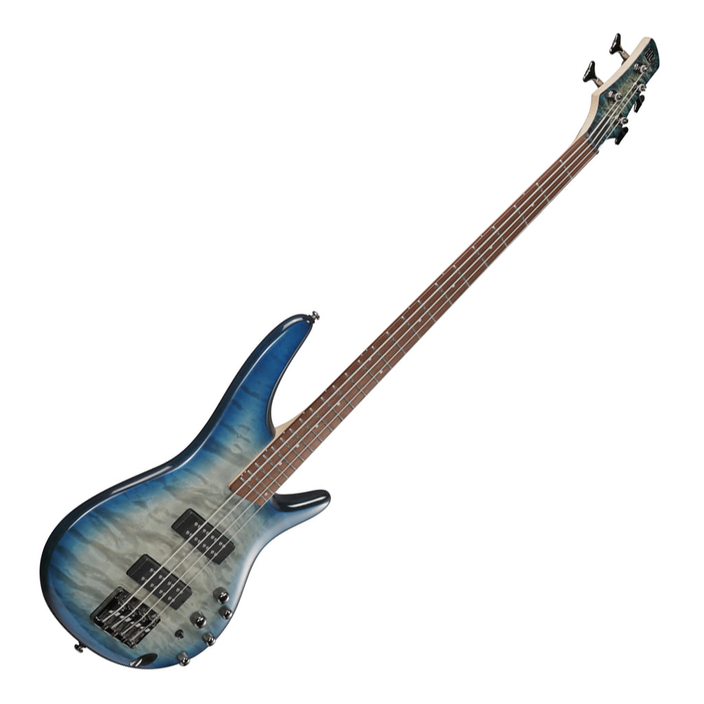 Ibanez SR400EQM Stained Cosmic Blue Starburst Electric Bass