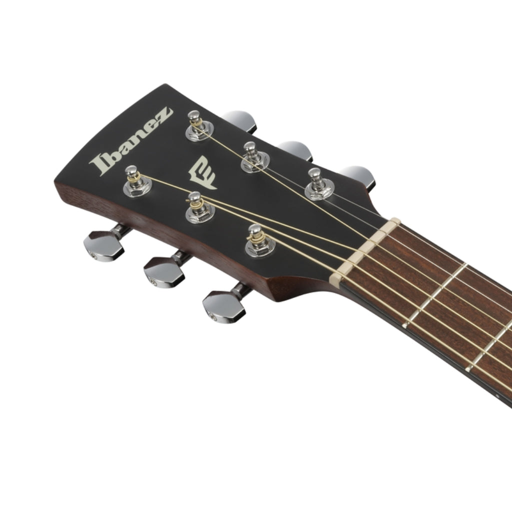 Ibanez PJ50E Open Pore Vintage Amber Sunburst Top Open Pore Natural Back and Sides Acoustic Guitar