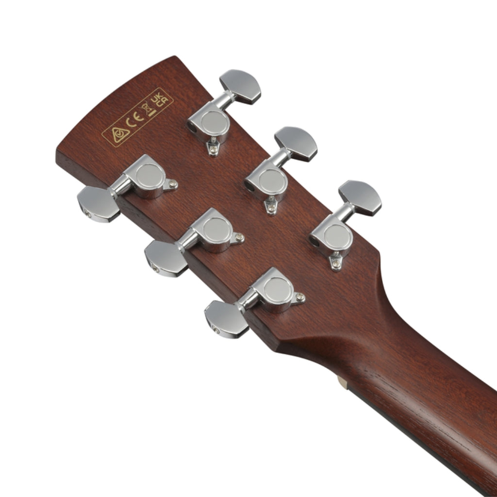 Ibanez PJ50E Open Pore Vintage Amber Sunburst Top Open Pore Natural Back and Sides Acoustic Guitar