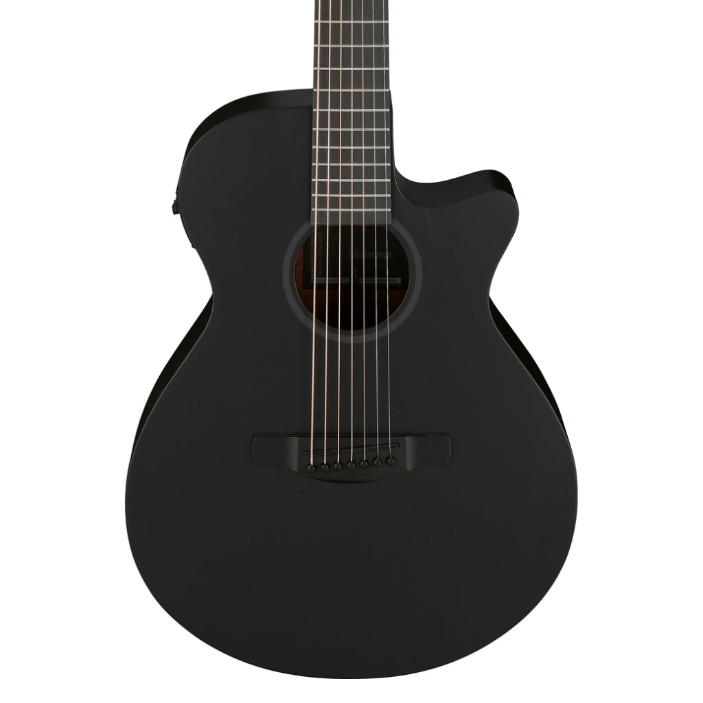 Ibanez - AEG721 7-Strings Acoustic Guitar - Black Out