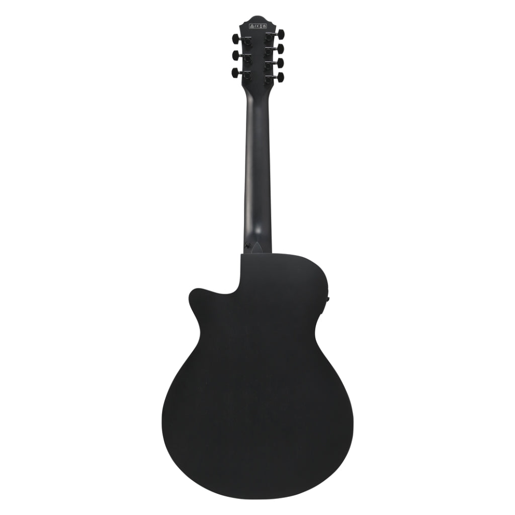 Ibanez - AEG721 7-Strings Acoustic Guitar - Black Out