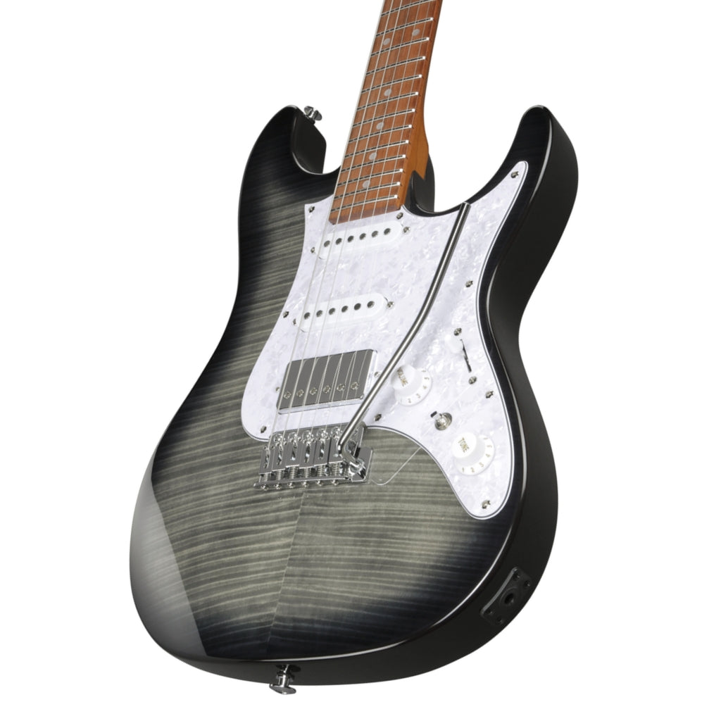 Ibanez - AZ22S1F Electric Guitar - Transparent Black Sunburst