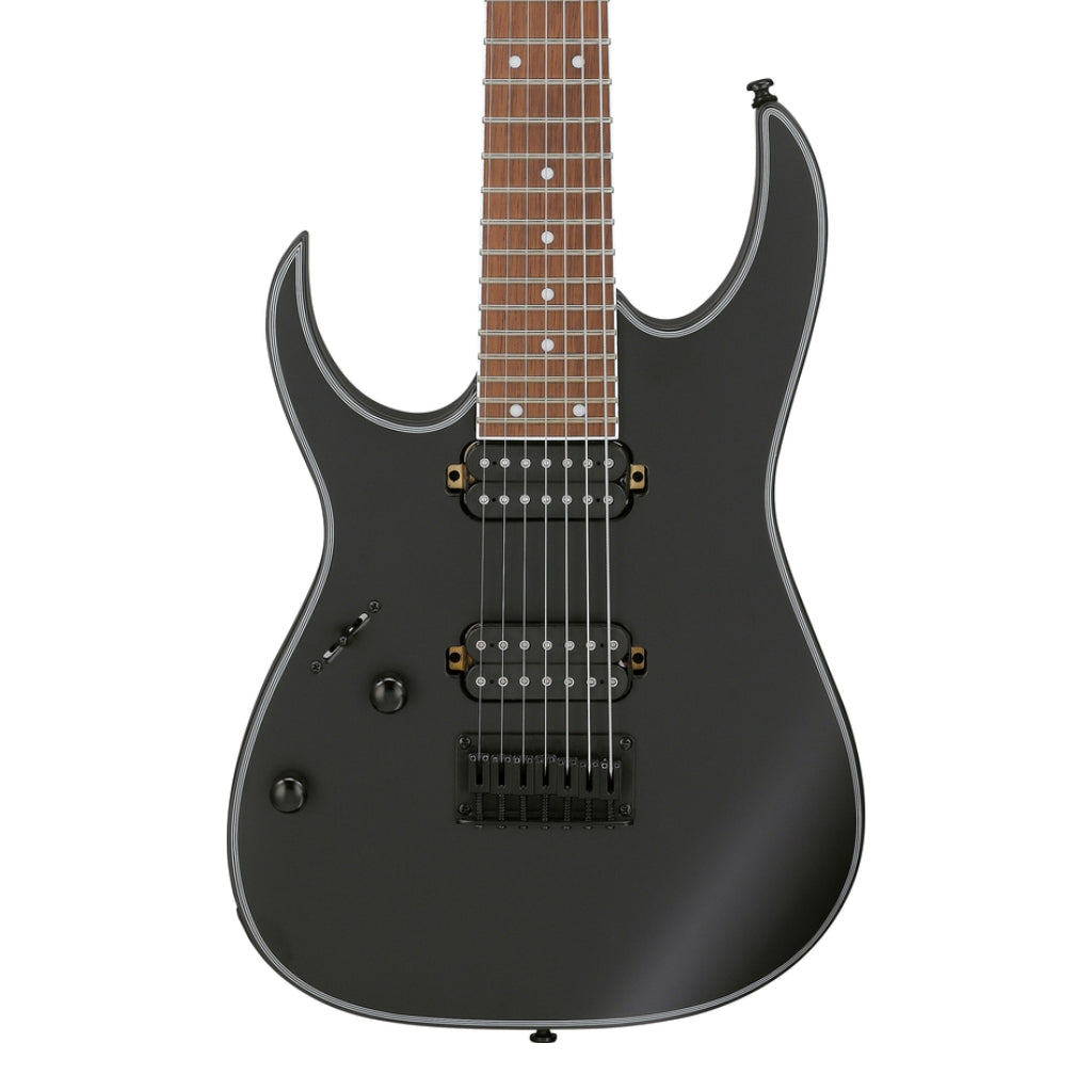 Ibanez RG7421EXL Left Handed 7-String Electric Guitar - Black Flat