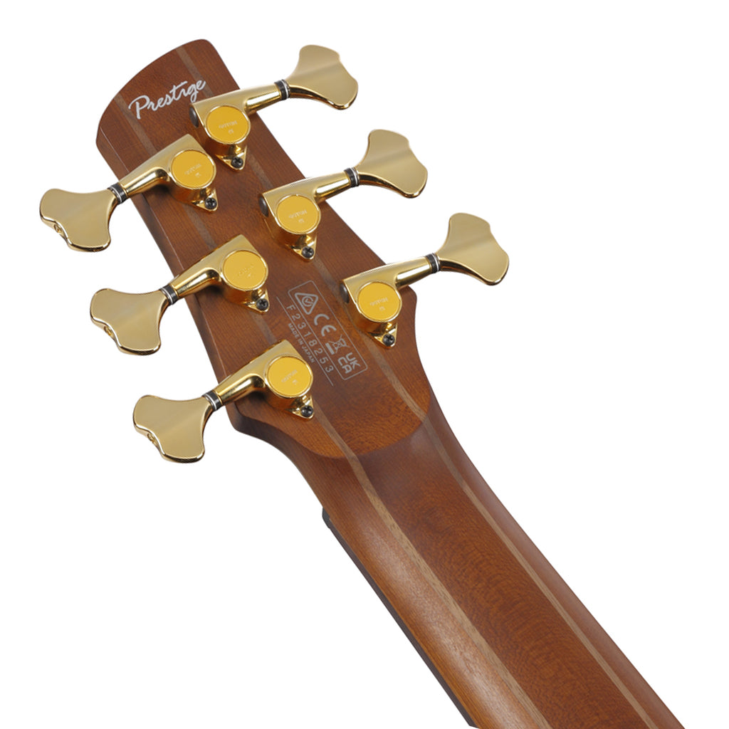 Ibanez SR3506 Prestige 6 String Bass Alder Body and Case Black