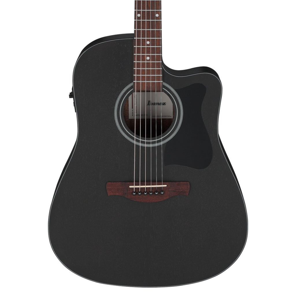 Ibanez - VC44CE Acoustic Guitar - Open Pore Weathered Black