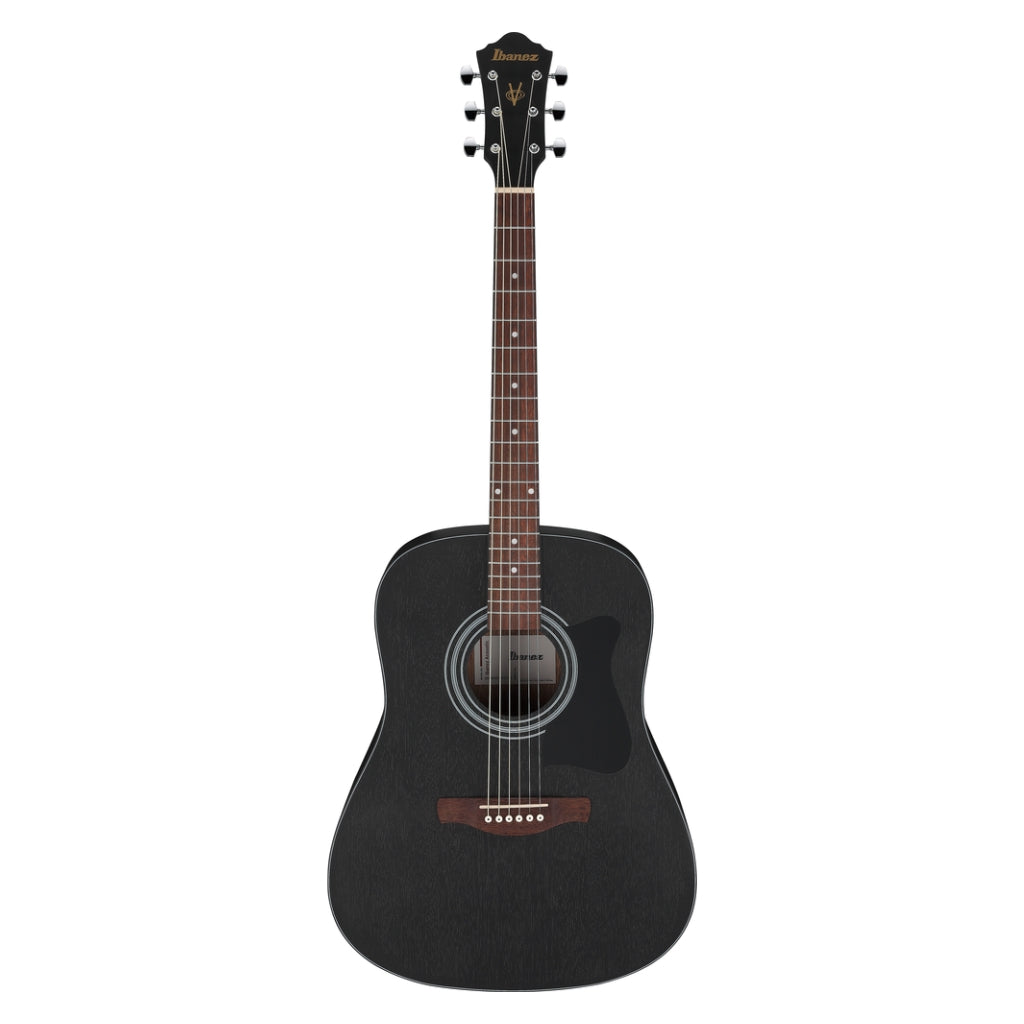 Ibanez - V54NJP Acoustic Guitar with Bag - Open Pore Weathered Black