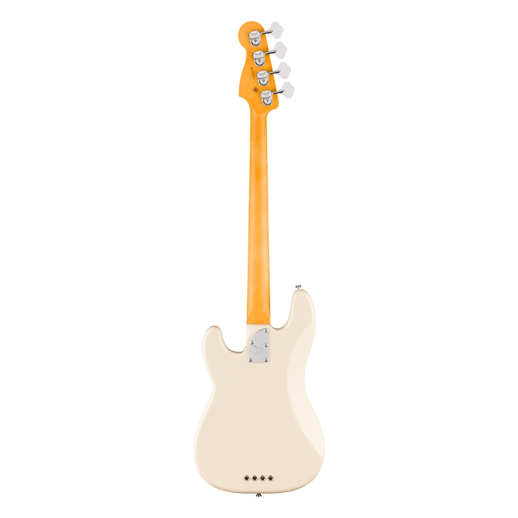 Fender American Professional Precision Bass Guitar - Olympic White, Rosewood Fingerboard