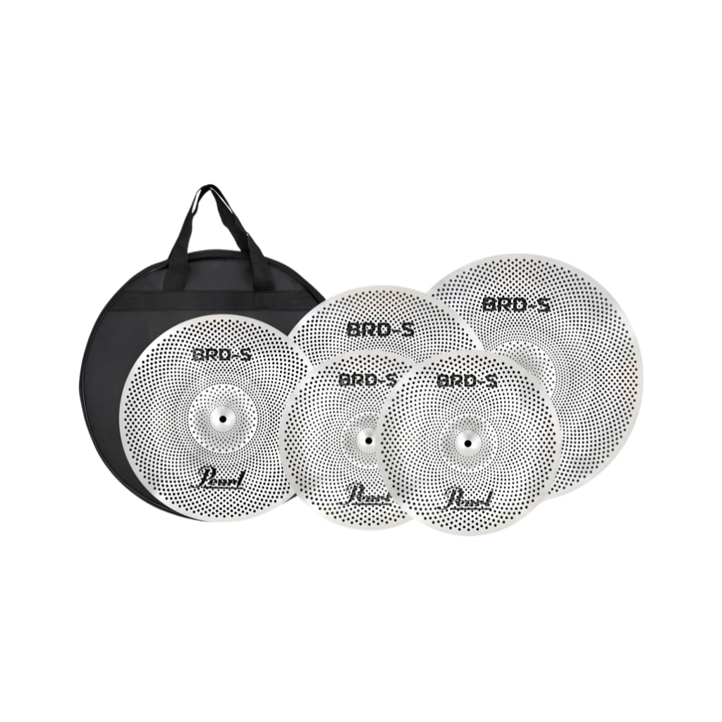 Pearl BRD-S Low Volume Cymbal Set w/Bag - 14/16/18/20