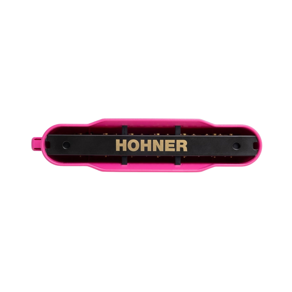 Hohner CX12 Pink Harmonica - C back