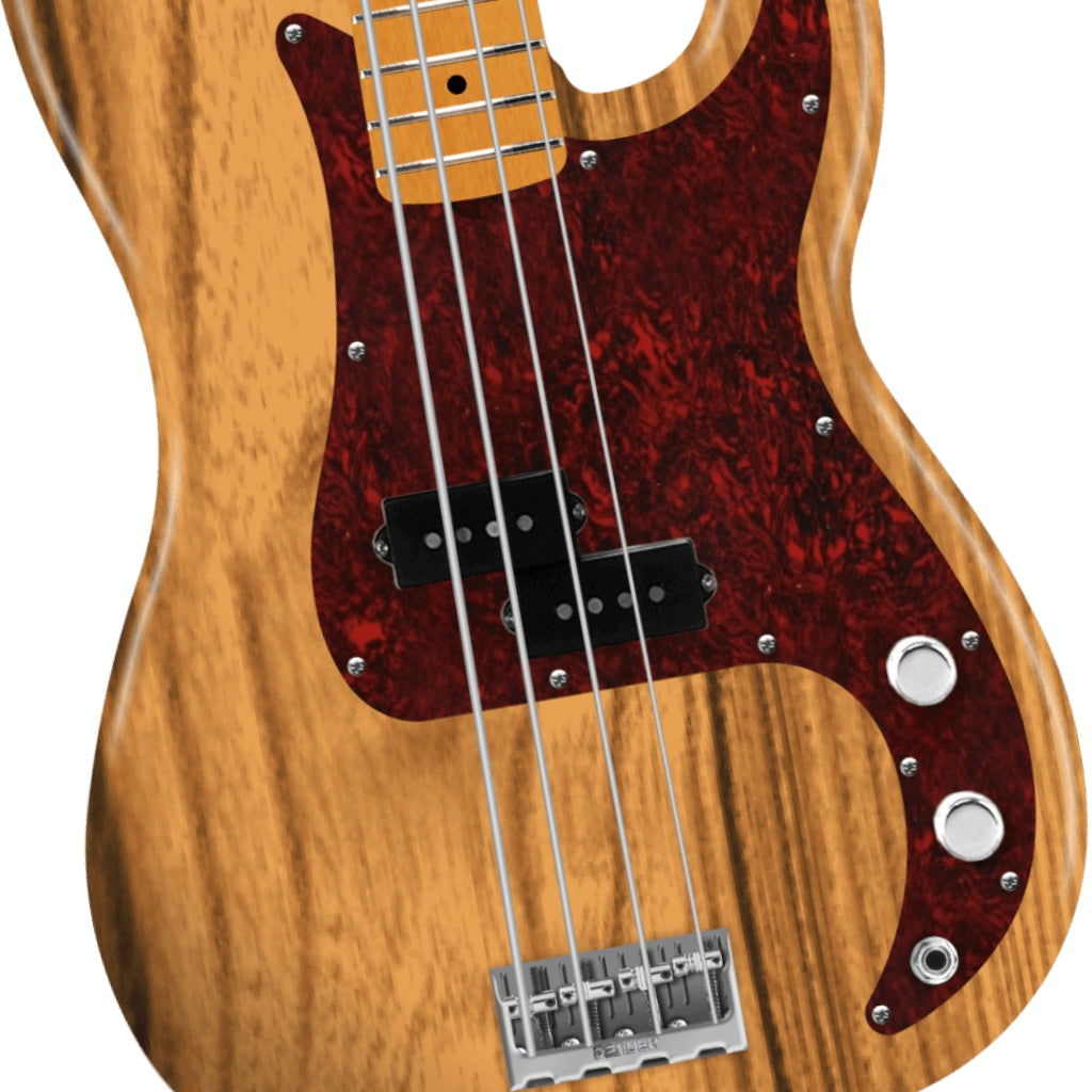 Fender American Professional Precision Bass Guitar - Natural, Maple Fingerboard