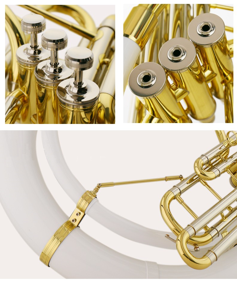 Knight Sousaphone SH-130, White Fiberglass, with Case