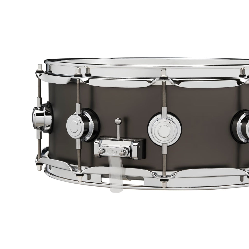DW - Collector's Series Metal Brass Snare Drum - 5.5 x 14-inch - Satin Black