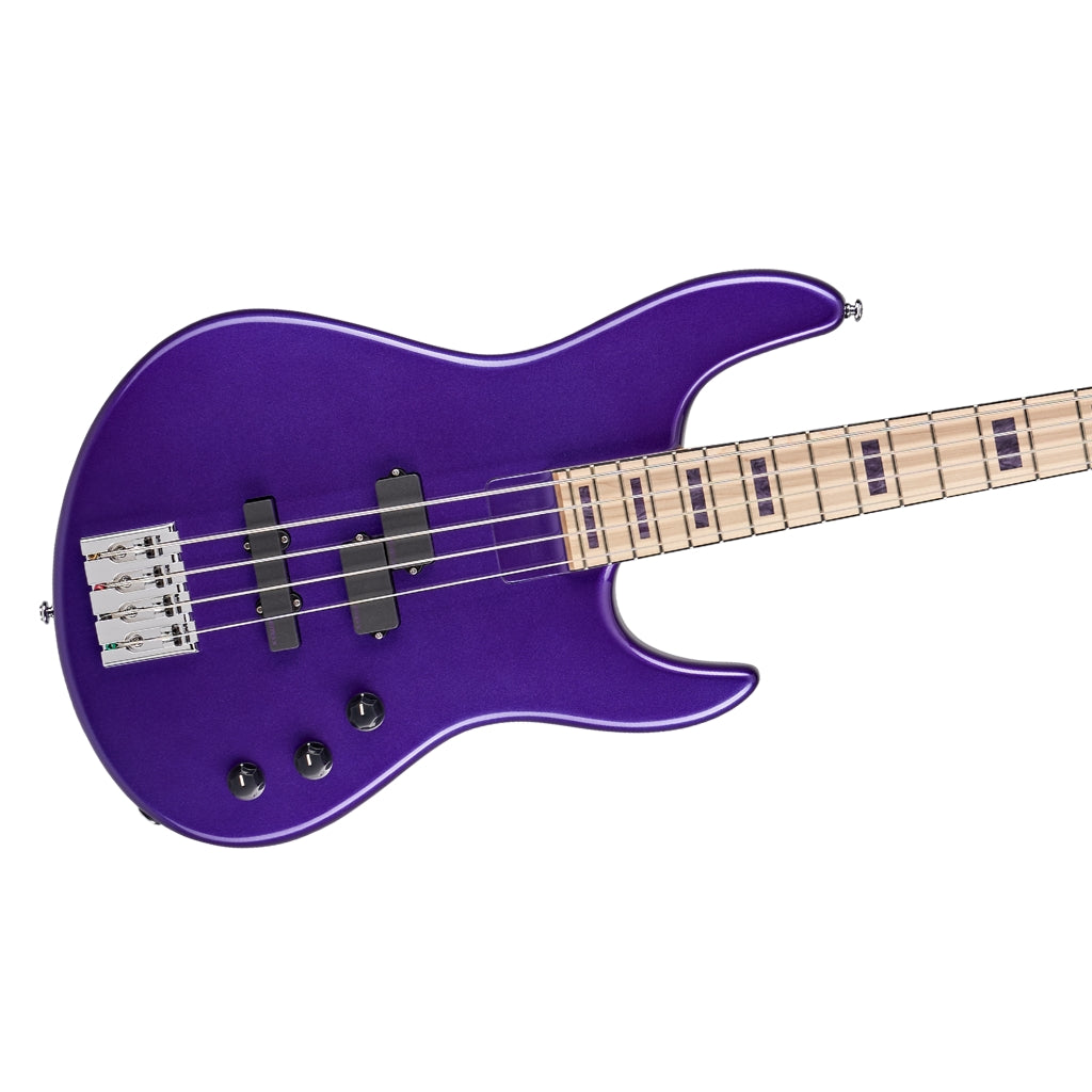 Spector - Icon NC-4 Frank Bello Signature Bass Guitar - Tina Rose Metallic Purple
