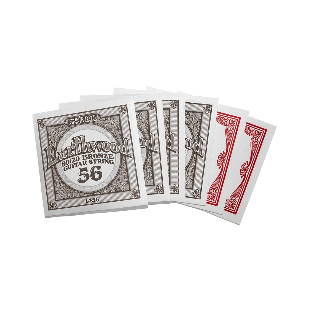 Ernie Ball Earthwood Medium 8020 Bronze Acoustic 13-56 Guitar Strings - 3 Pack