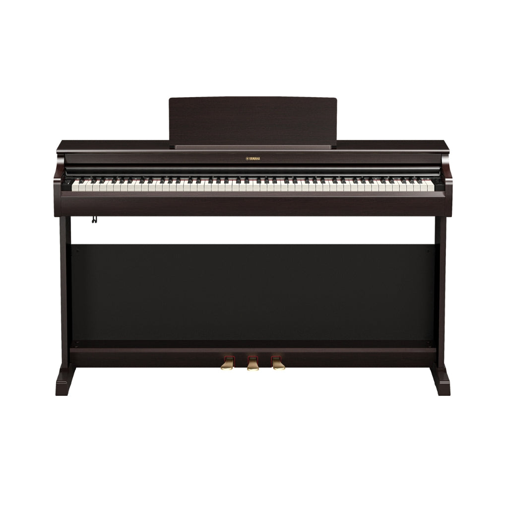Yamaha - Arius YDP-166 88-key Upright Digital Piano with Bench - Rosewood