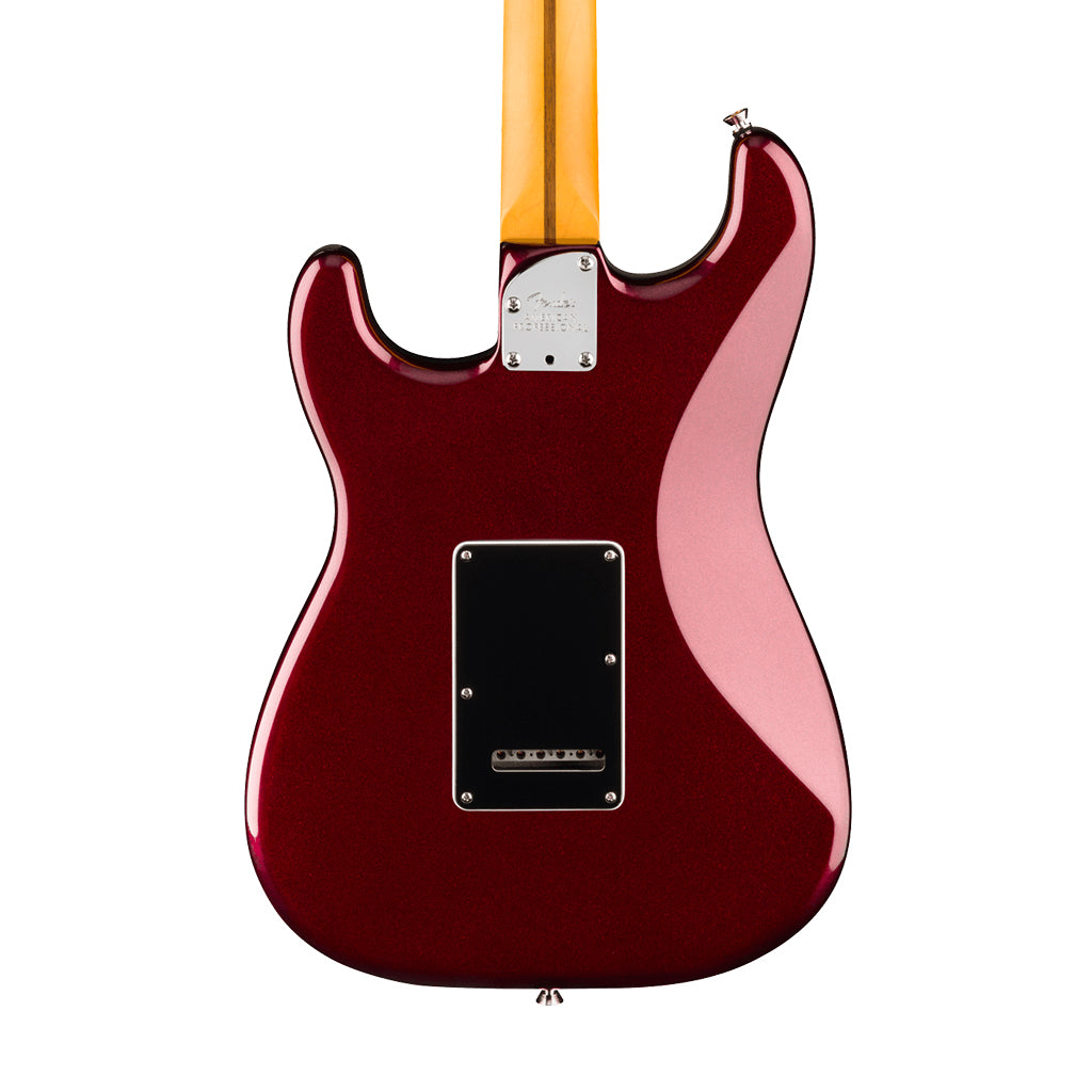 Fender American Professional Stratocaster Maple Electric Guitar - Oxblood
