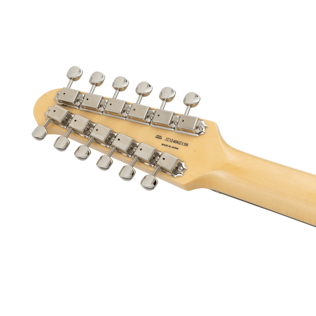 Fender - Made in Japan 12-String Limited Stratocaster - 3-Color Sunburst, Rosewood Fingerboard