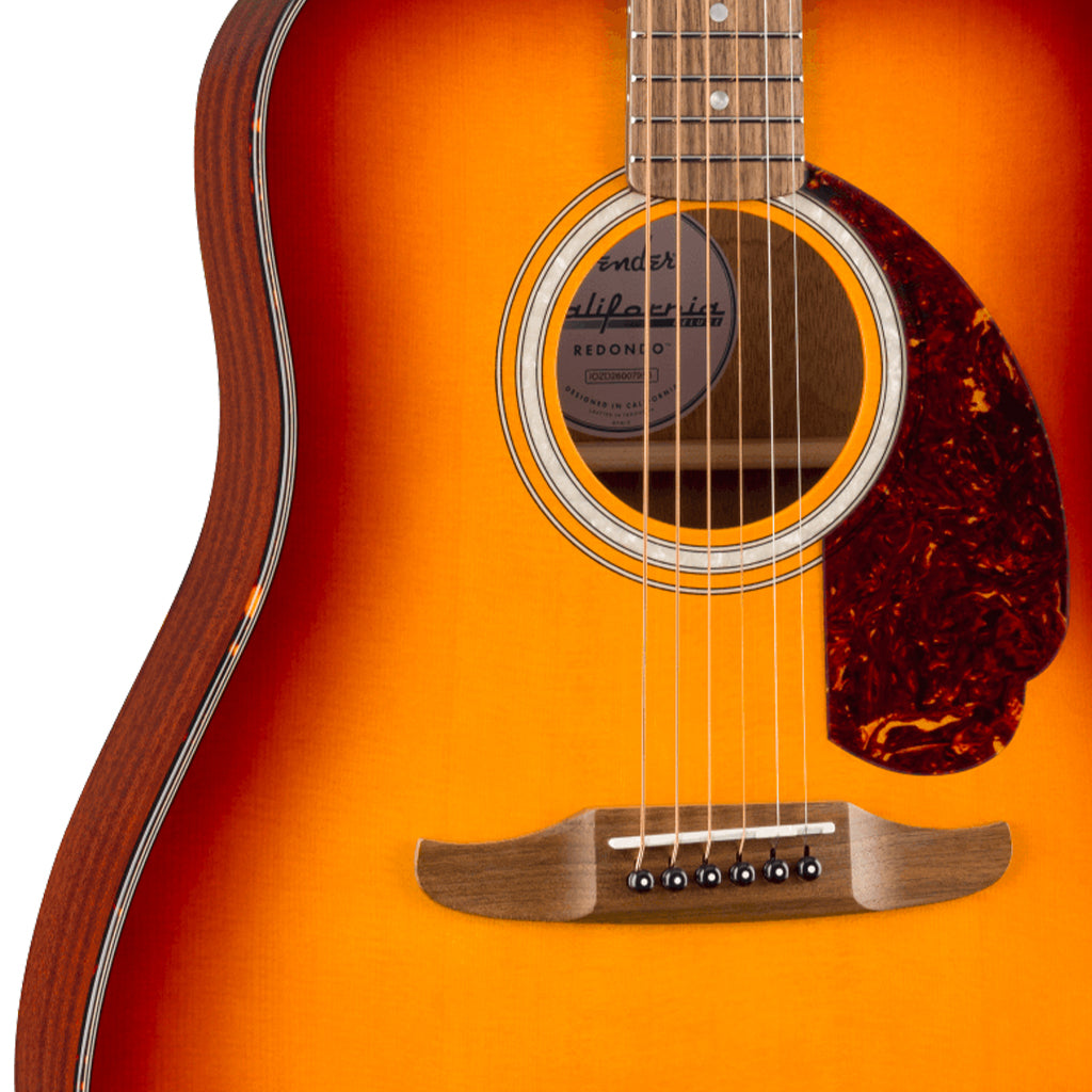 Fender California Deluxe Redondo Acoustic Guitar - Sienna Sunburst