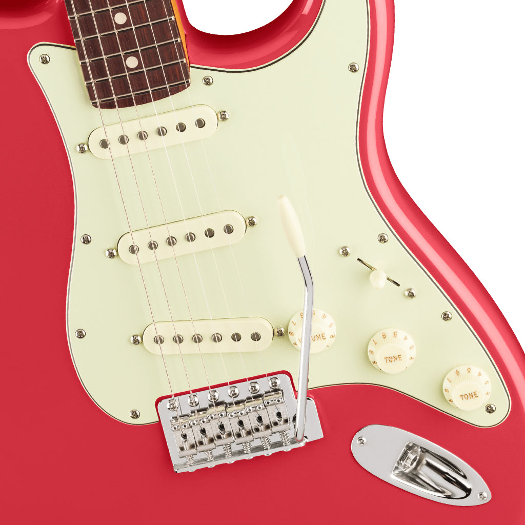Fender American Professional Classic Stratocaster Rosewood Fingerboard - Faded Dakota Red