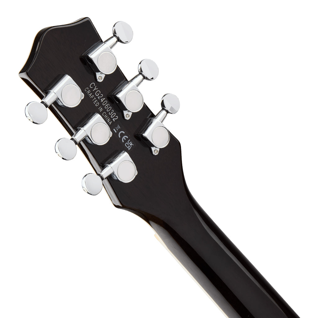 Gretsch G5230T Electromatic Sparkle Jet FT Singlecut with Bigsby Electric Guitar Laurel Fingerboard Silver Sparkle