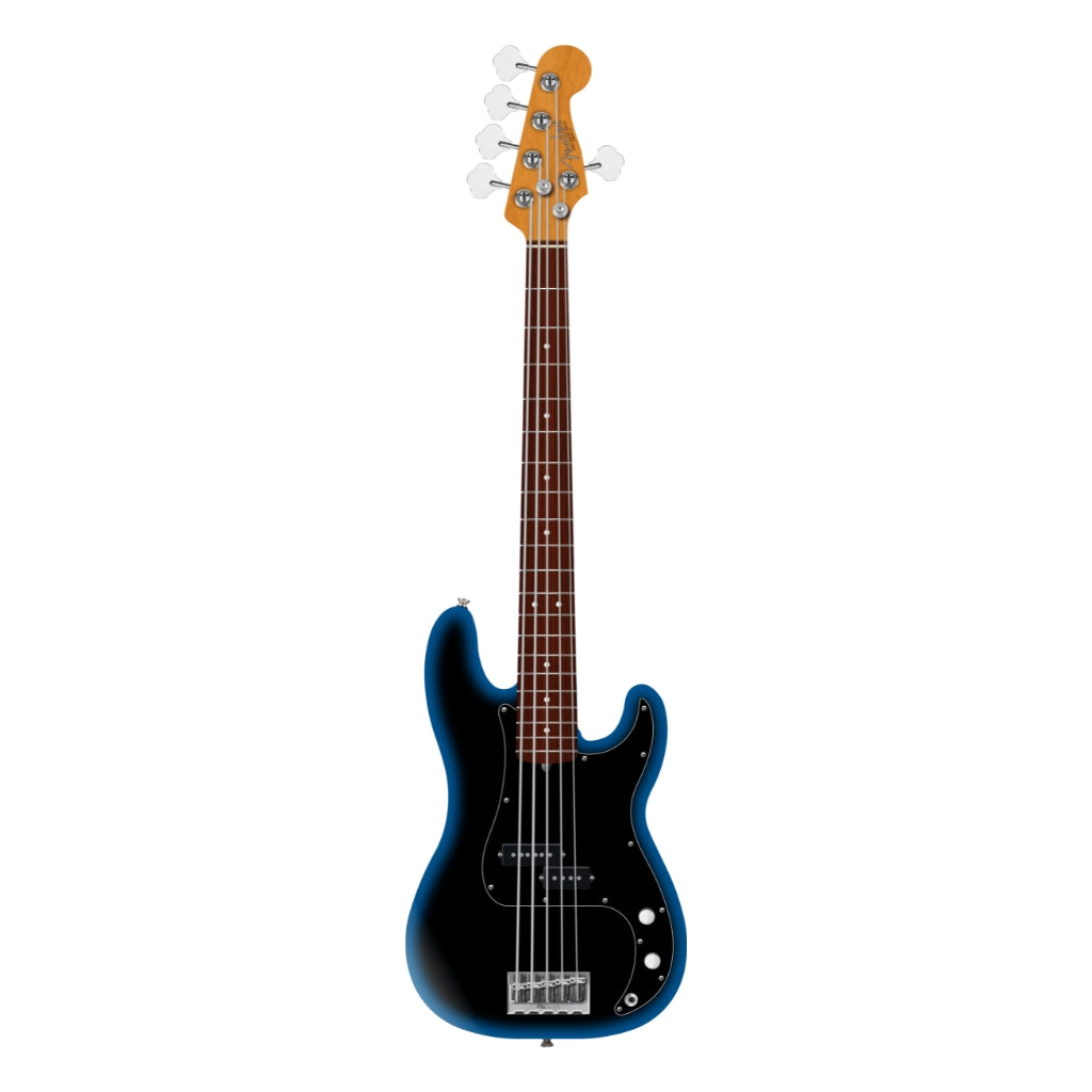 Fender American Professional Precision Bass V Guitar - Dark Night, Rosewood Fingerboard