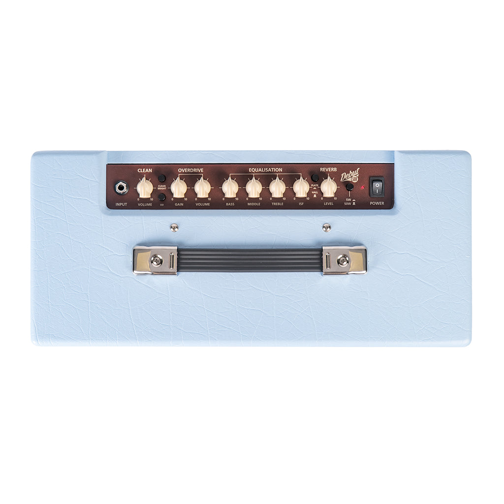 Blackstar Debut 50-Watt 1x12" Combo Amplifier - Baby Blue Union Jack