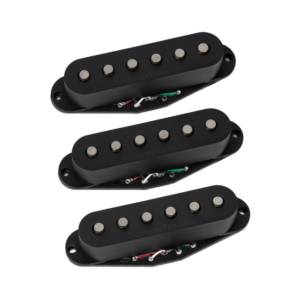 Seymour Duncan Hot Chicken Stratocaster Stack Pickup Set - Black