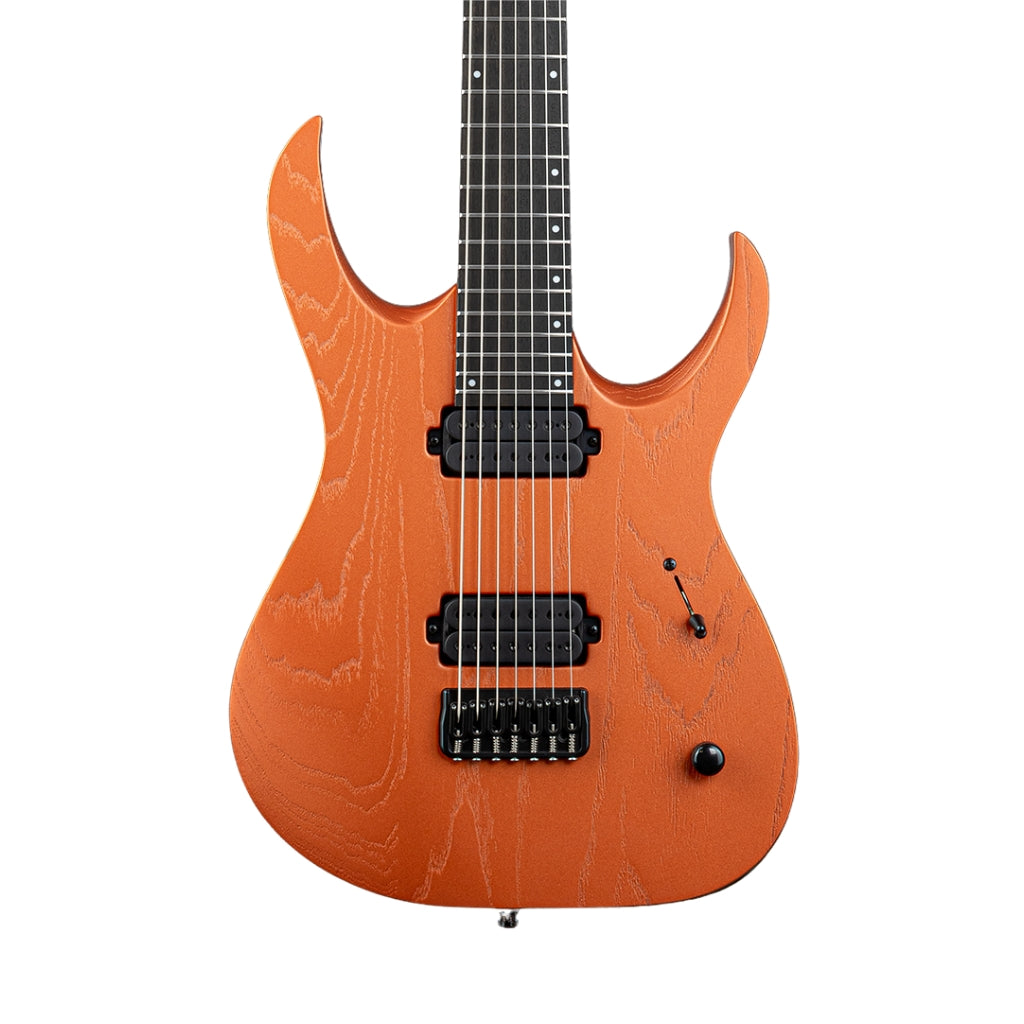 Mayones Duvell DT 7 Electric Guitar - Monolith Metallic Copper