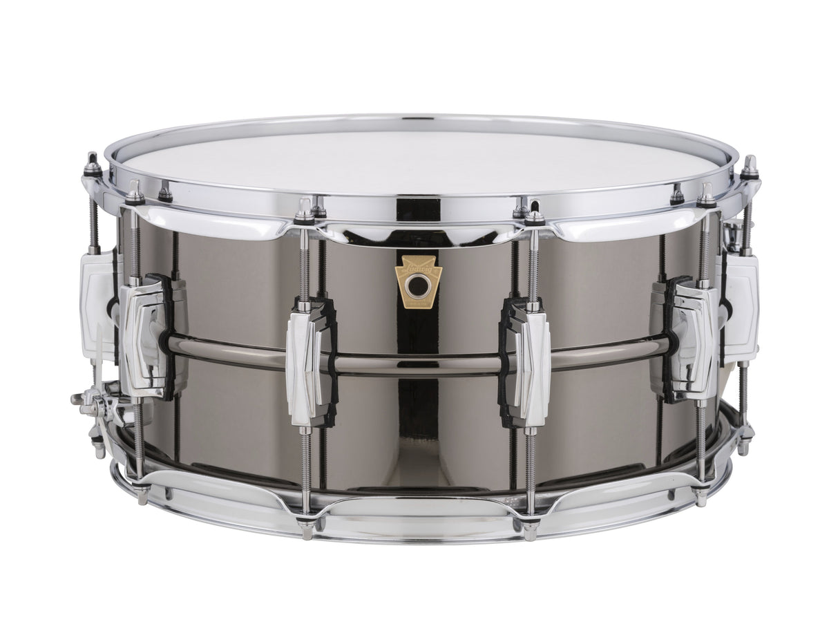 Ludwig Black Beauty Brass Smooth Shell with Imperial Lugs - 14"x6.5"