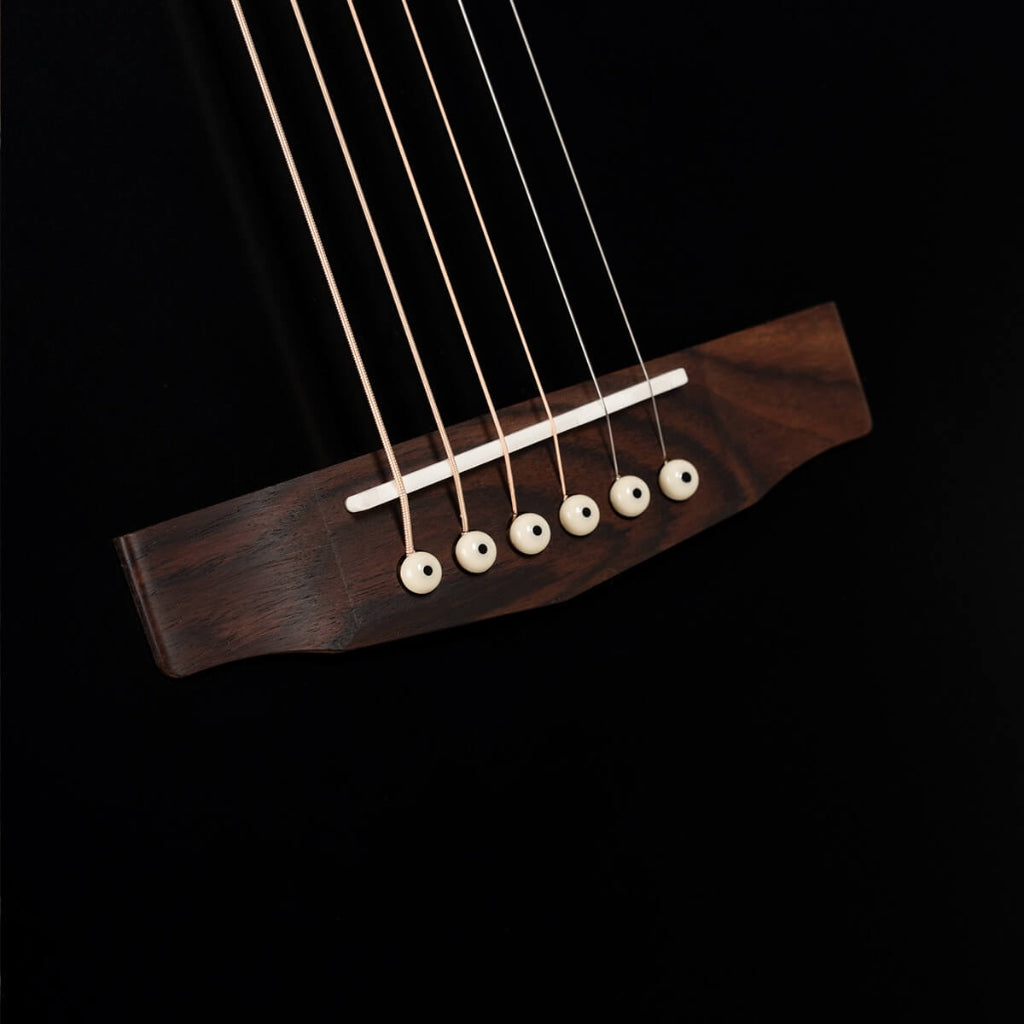 Cort - Essence GA4 Acoustic Guitar - Black Top Semi Gloss