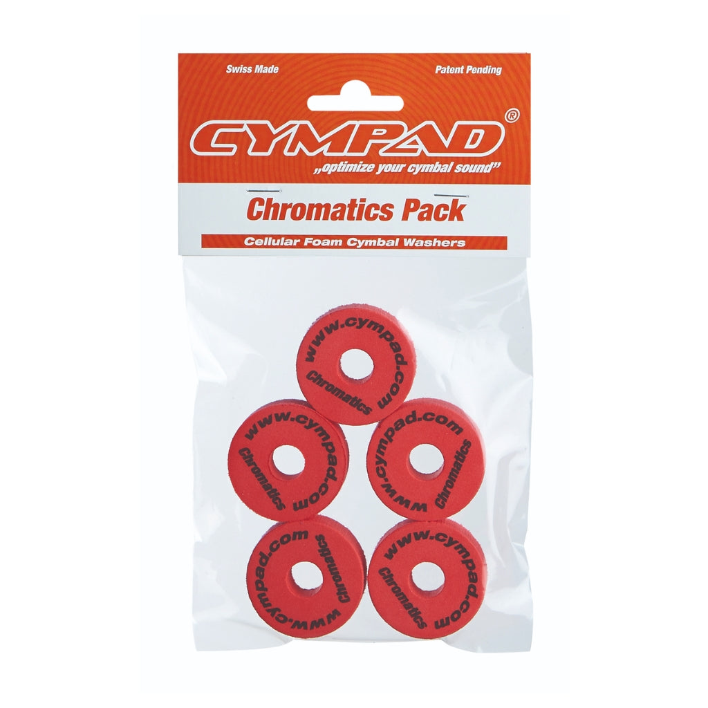 Cympad - Chromatics Coloured Cymbal Washers - Red